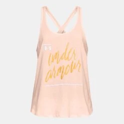 Under Armour UA Graphic Script Crossback Tank Top 0343 -Sports Fashion fitness ua graphic script crossback tank top 0343 20190531113855