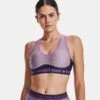Under Armour Project Rock Crossback Disrupt Sports Bra