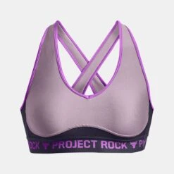 Under Armour Project Rock Crossback Disrupt Sports Bra -Sports Fashion fitness under armour20 project rock crossback disrupt sports bra 20220909172410