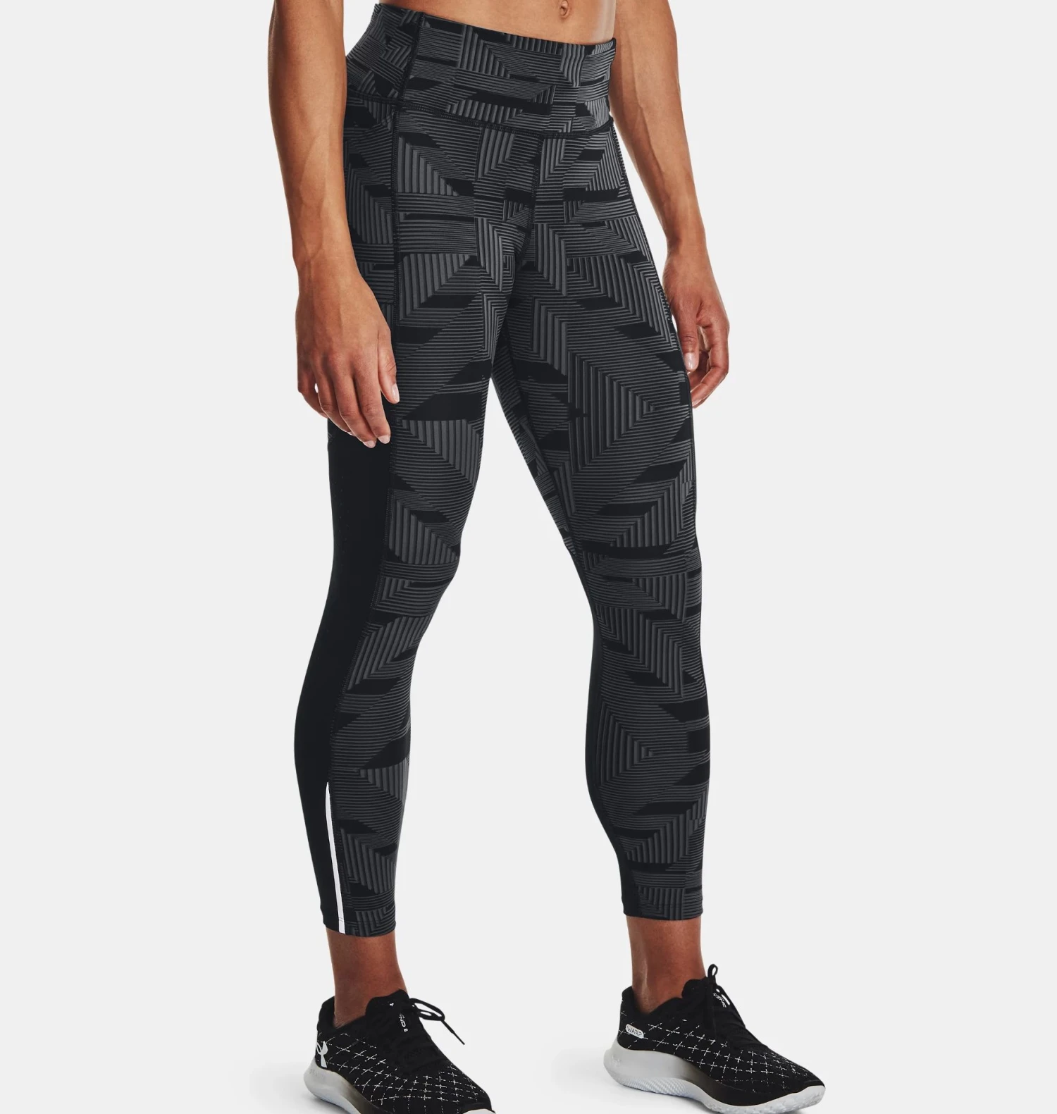 Under Armour Fly Fast 3.0 Printed Ankle Tights 1 Under Armour Fly Fast 3.0 Printed Ankle Tights