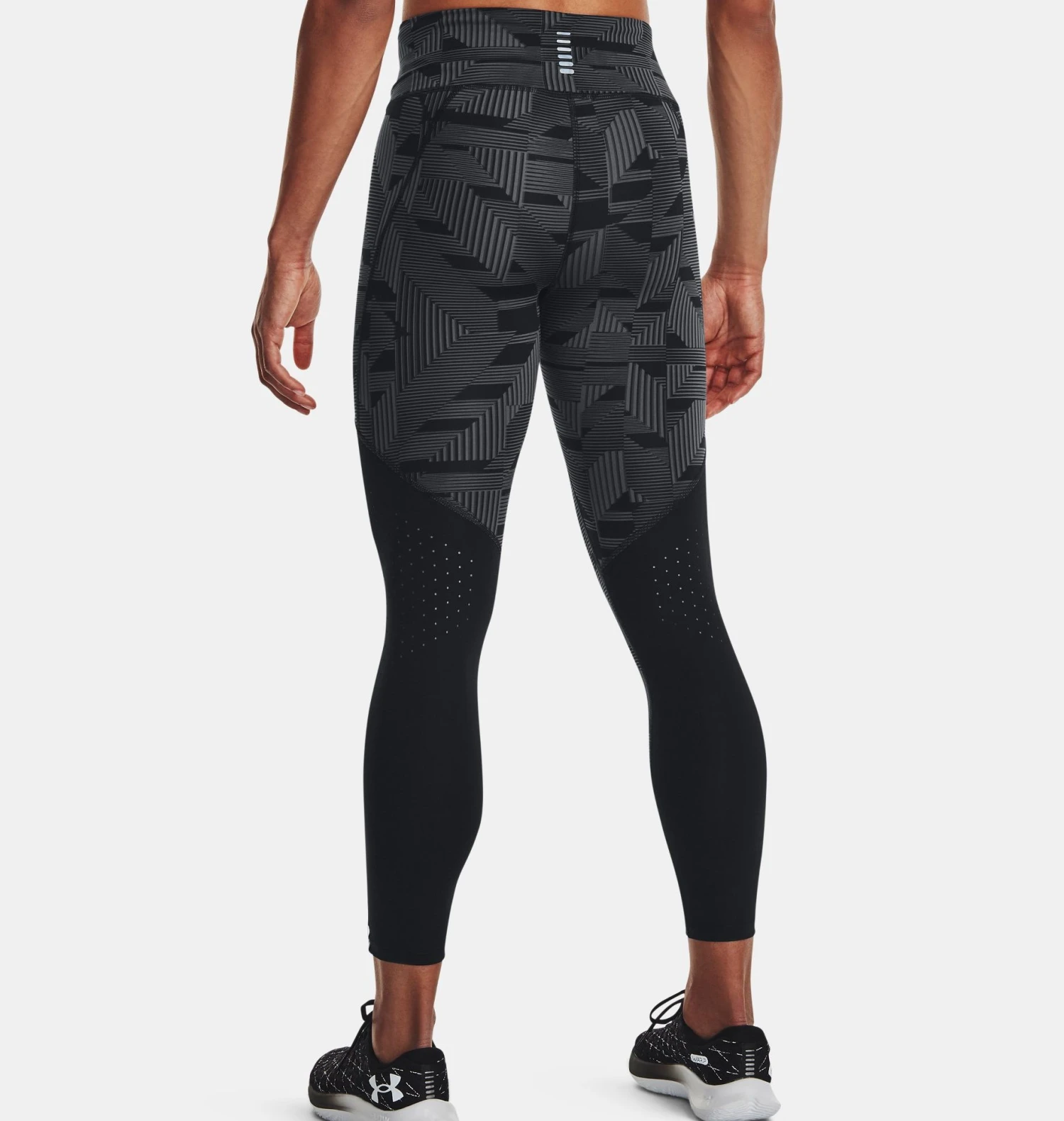 Under Armour Fly Fast 3.0 Printed Ankle Tights 2 Under Armour Fly Fast 3.0 Printed Ankle Tights - Image 2