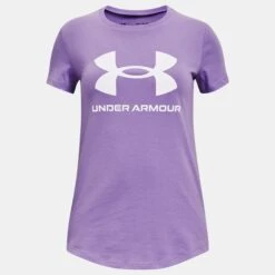 Under Armour Girls UA Sportstyle Graphic T-Shirt 1182 - For Kids