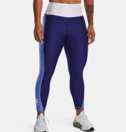 Under Armour HeatGear No-Slip Waistband Blocked Ankle Leggings