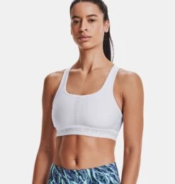 Under Armour Mid Crossback Sports Bra