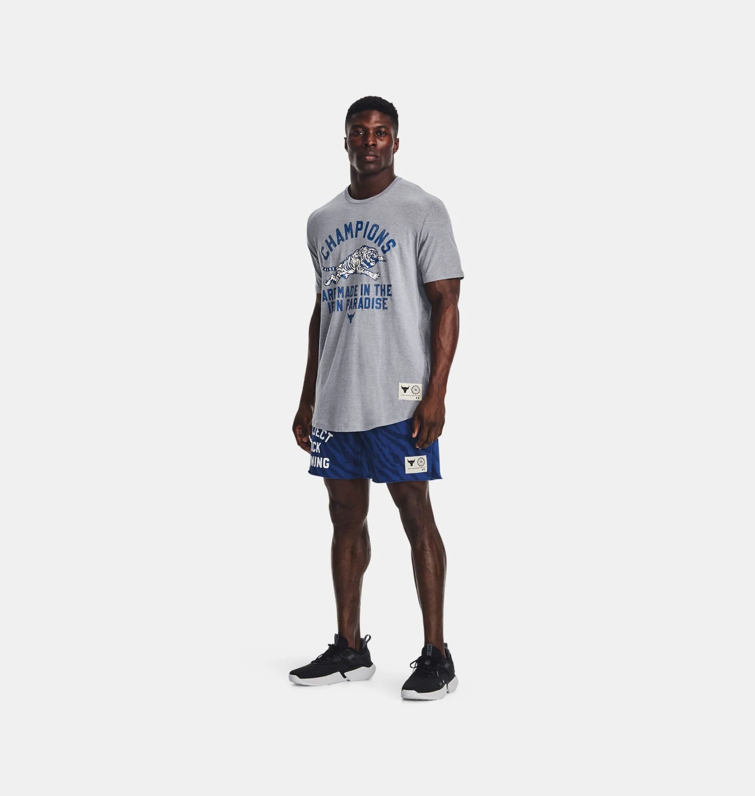 Under Armour PROJECT ROCK CHAMP SS 3 Under Armour PROJECT ROCK CHAMP SS - Image 3