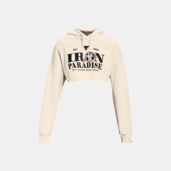 Under Armour Project Rock Crop Fleece Hoodie -Sports Fashion fitness under armour20project rock crop fleece hoodie 20221029115133