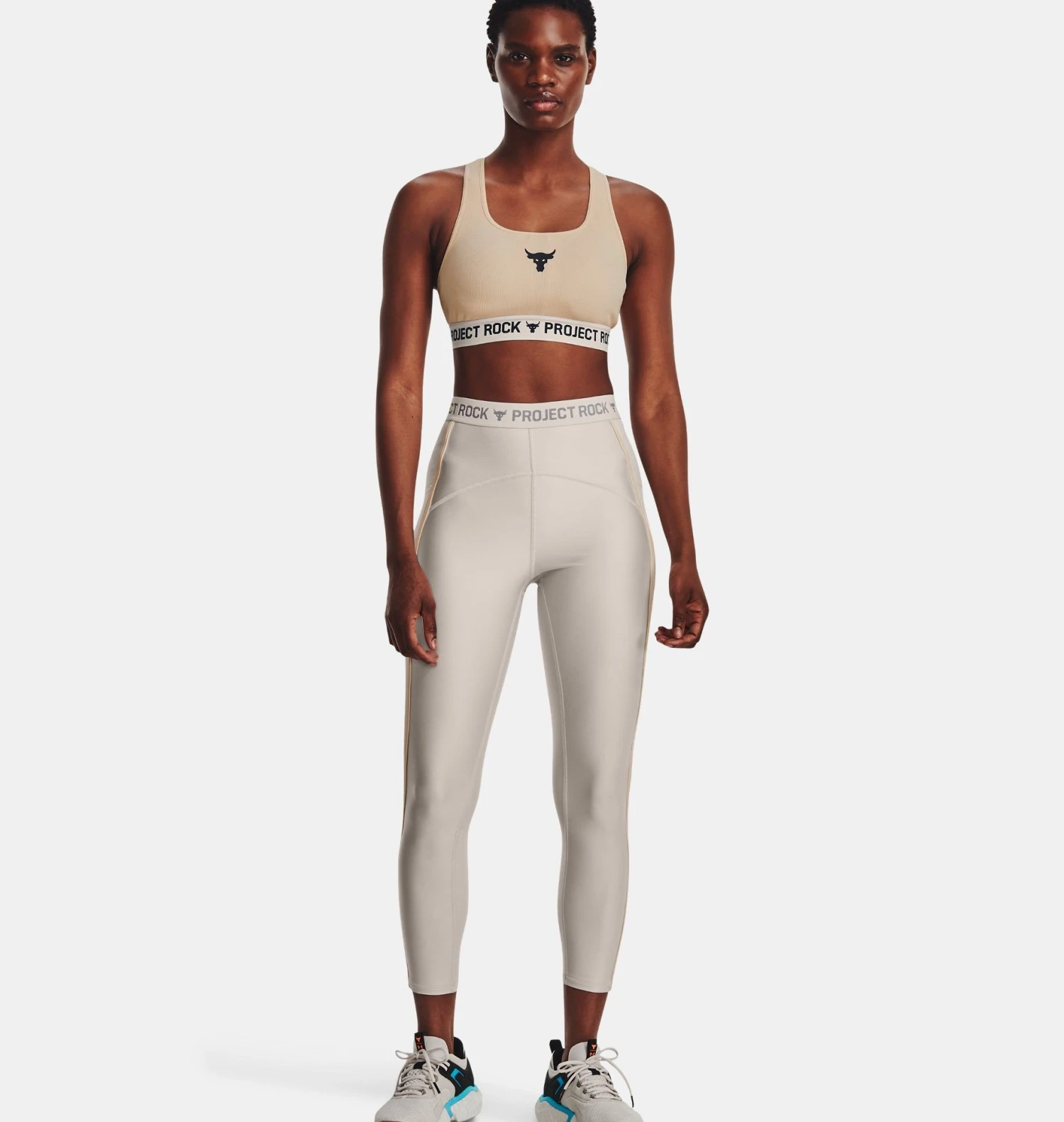 Under Armour Project Rock HeatGear Ankle Leggings 3 Under Armour Project Rock HeatGear Ankle Leggings - Image 3