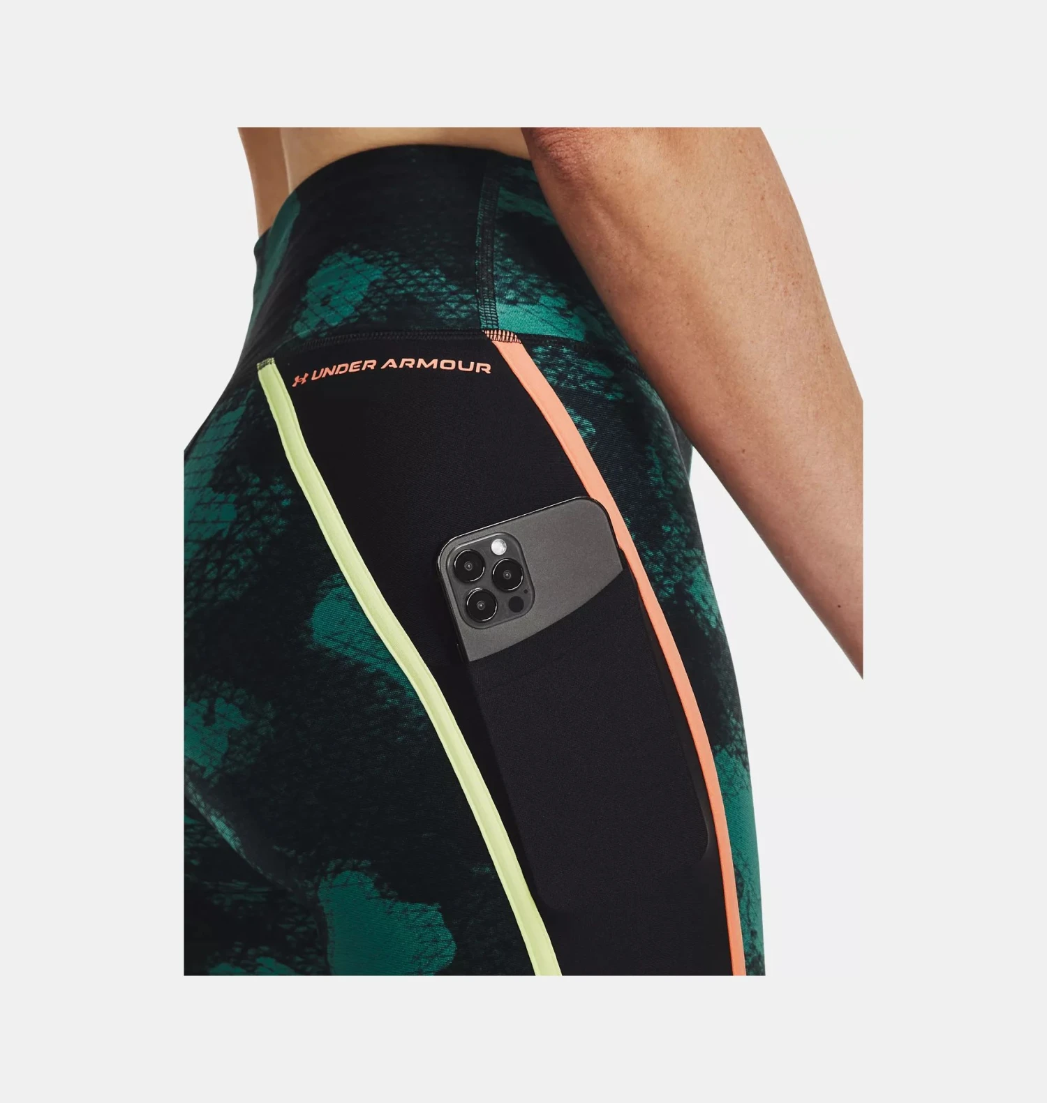 Under Armour Project Rock HeatGear® Printed Ankle Leggings 3 Under Armour Project Rock HeatGear® Printed Ankle Leggings - Image 3