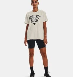 Under Armour Project Rock Heavyweight Campus T-Shirt