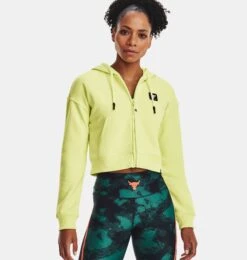 Under Armour Project Rock Heavyweight Terry Full-Zip