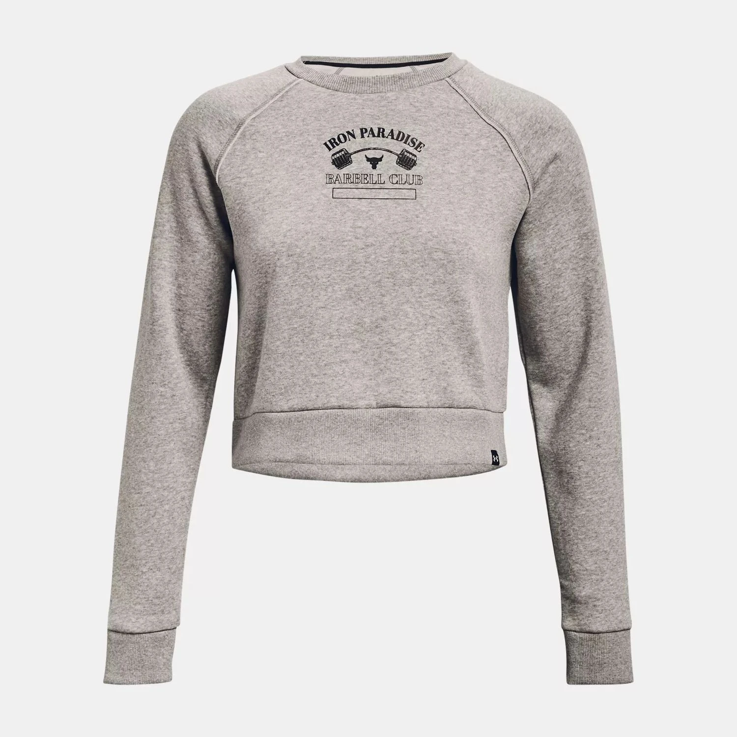 Under Armour Project Rock Home Gym Fleece Crew Neck Sweatshirt 4 Under Armour Project Rock Home Gym Fleece Crew Neck Sweatshirt - Image 4