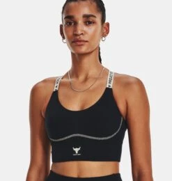 Under Armour Project Rock Infinity Mid Sports Bra