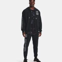 Under Armour Project Rock Rival Fleece Disrupt Full-Zip Hoodie -Sports Fashion fitness under armour20project rock rival fleece disrupt full zip hoodie 20220907124246