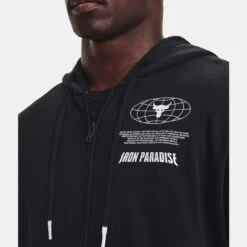 Under Armour Project Rock Rival Fleece Disrupt Full-Zip Hoodie -Sports Fashion fitness under armour20project rock rival fleece disrupt full zip hoodie 20220907124248