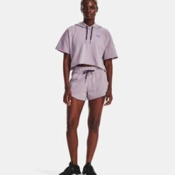 Under Armour Project Rock Rival Terry Short Sleeve Hoodie -Sports Fashion fitness under armour20project rock rival terry short sleeve hoodie 20220909131326