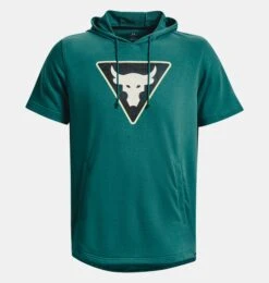 Under Armour Project Rock Terry Short Sleeve Hoodie -Sports Fashion fitness under armour20project rock terry short sleeve hoodie 20230410175043