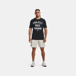 Under Armour Project Rock Training Short Sleeve -Sports Fashion fitness under armour20project rock training short sleeve 20230329164526