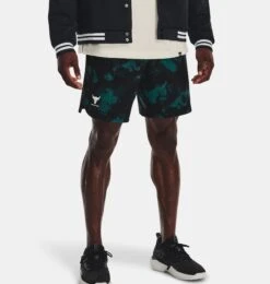 Under Armour Project Rock Woven Printed Shorts