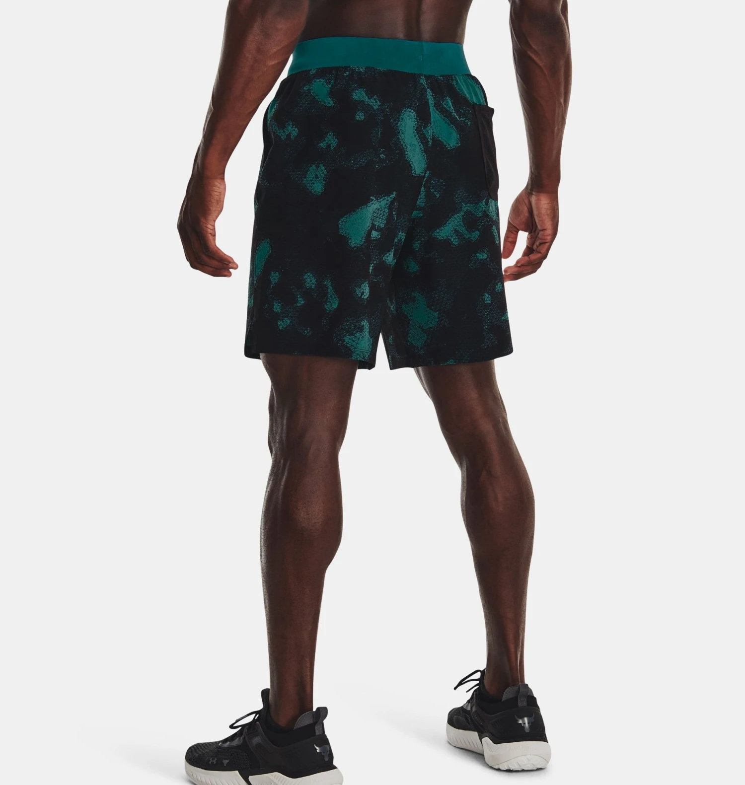 Under Armour Project Rock Woven Printed Shorts 2 Under Armour Project Rock Woven Printed Shorts - Image 2