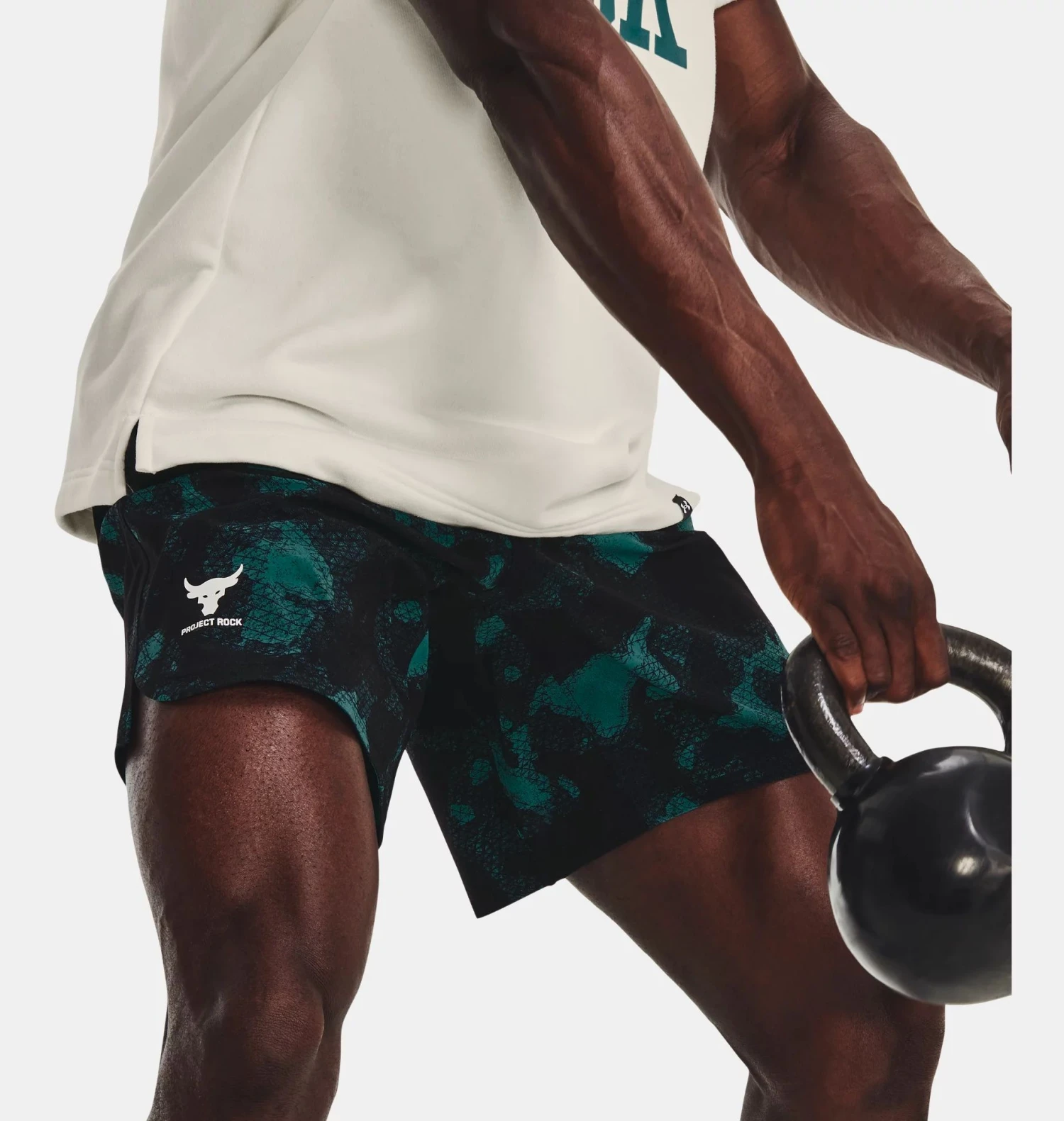 Under Armour Project Rock Woven Printed Shorts 5 Under Armour Project Rock Woven Printed Shorts - Image 5