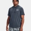 Under Armour Rival Terry Short Sleeve Hoodie