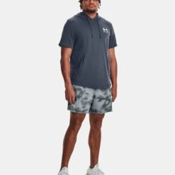 Under Armour Rival Terry Short Sleeve Hoodie -Sports Fashion fitness under armour20rival terry short sleeve hoodie 20230327144121