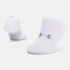 Under Armour UA ArmourDry Run No Show Socks