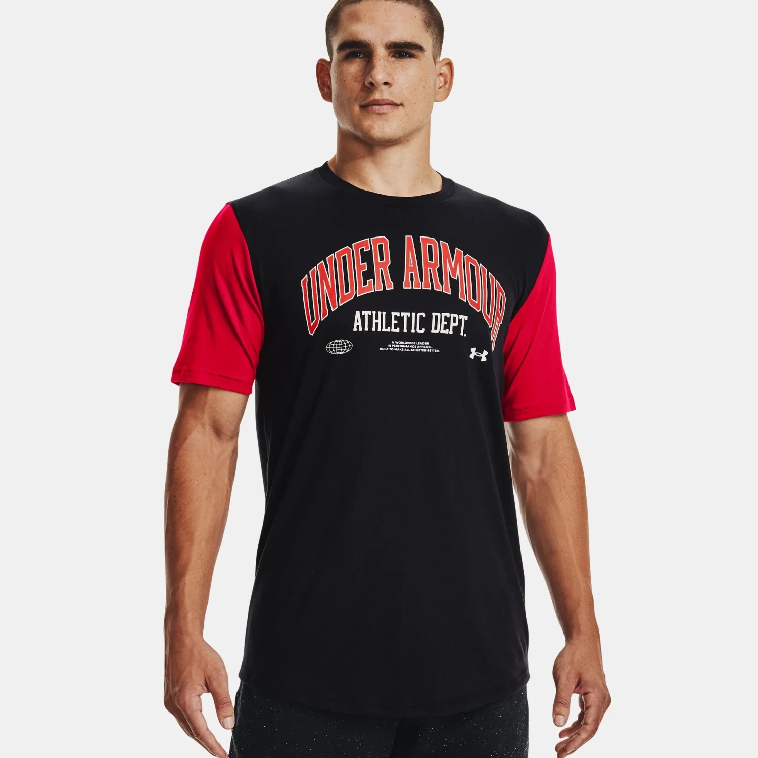 Under Armour UA Athletic Department Colorblock Short Sleeve 1 Under Armour UA Athletic Department Colorblock Short Sleeve