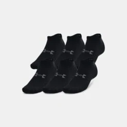 Under Armour UA Essential 6-Pack No Show Socks