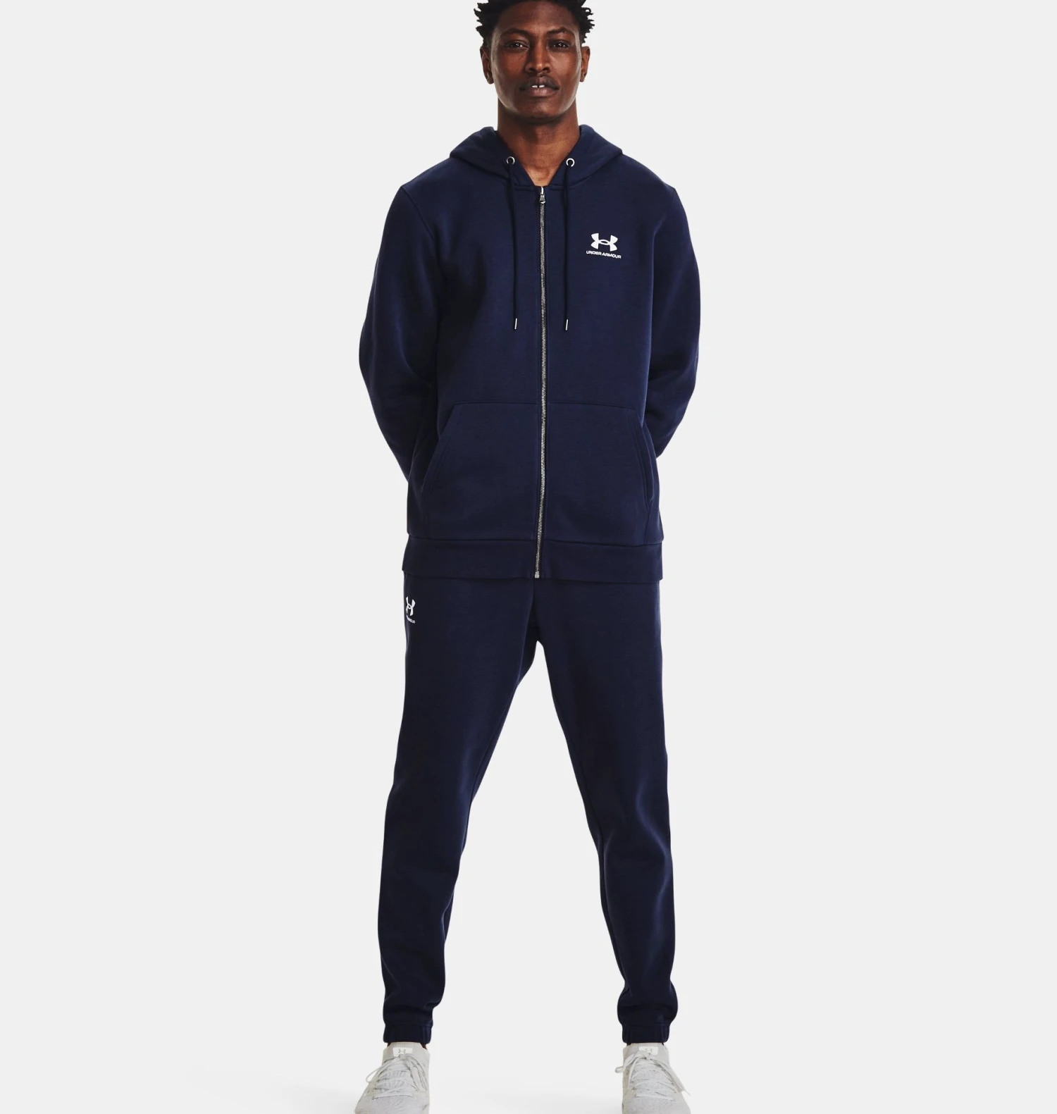 Under Armour UA Essential Fleece Full-Zip Hoodie 3 Under Armour UA Essential Fleece Full-Zip Hoodie - Image 3