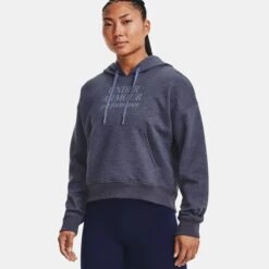 Under Armour UA Essential Fleece Script Hoodie