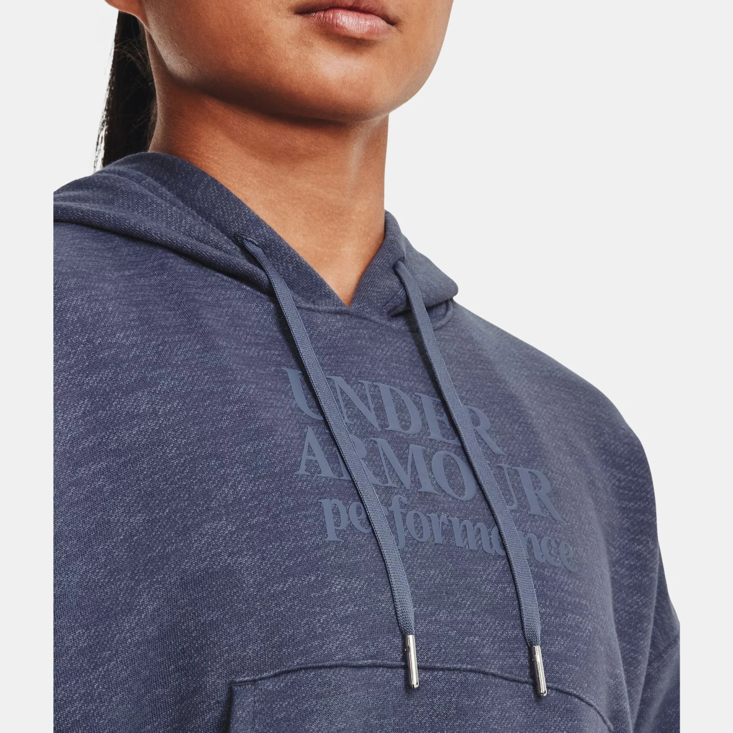 Under Armour UA Essential Fleece Script Hoodie 3 Under Armour UA Essential Fleece Script Hoodie - Image 3