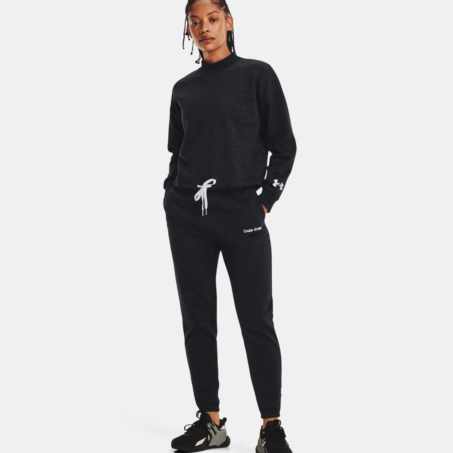 Under Armour UA Essential Fleece Script Pants 3 Under Armour UA Essential Fleece Script Pants - Image 3