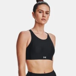 Under Armour UA Infinity Mid High Neck Shine Sports Bra