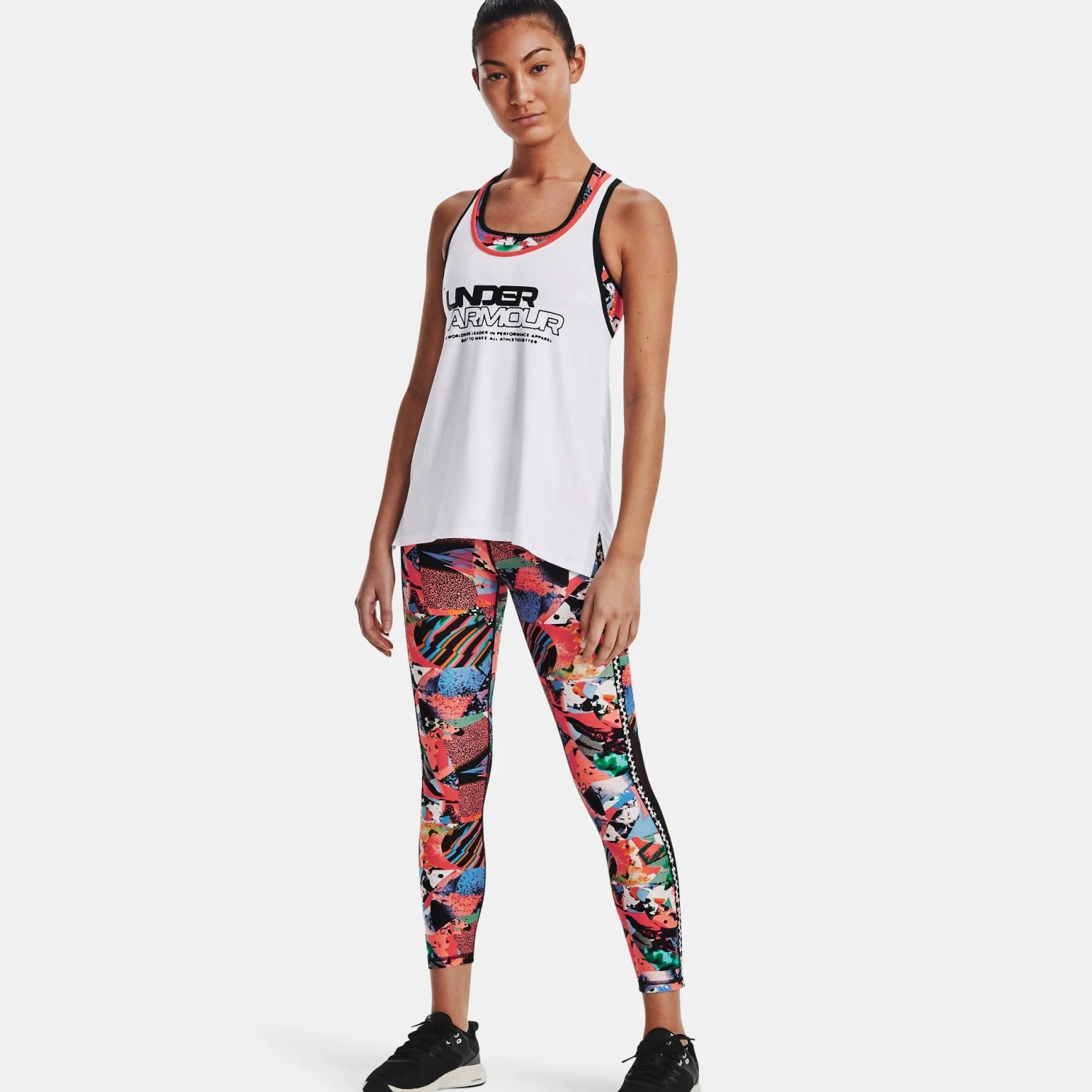 Under Armour UA Knockout Colorblock Graphic Tank 3 Under Armour UA Knockout Colorblock Graphic Tank - Image 3