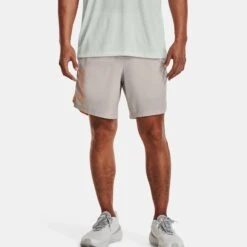 Under Armour UA Launch SW 7inch Wordmark Shorts