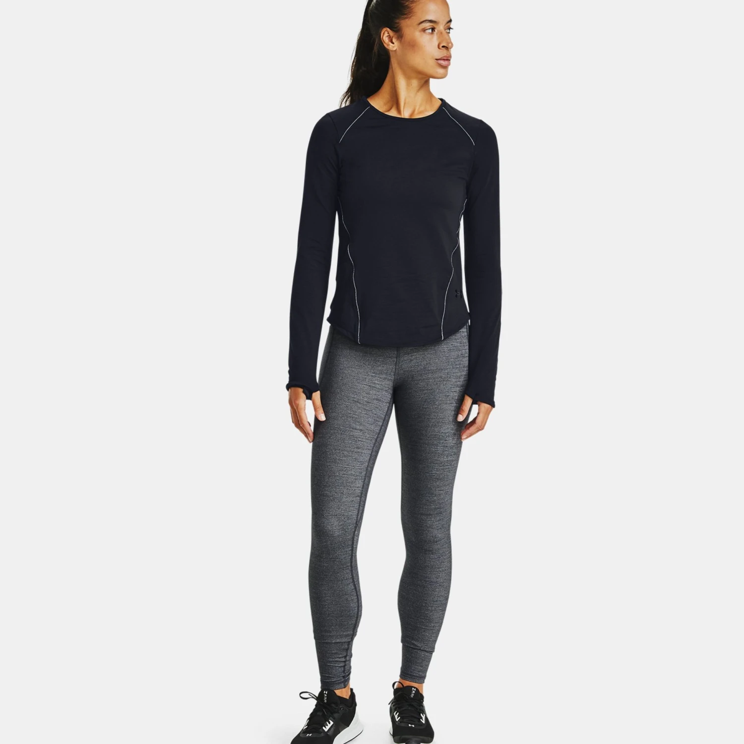 Under Armour UA Meridian Heather Full-Length Leggings 3 Under Armour UA Meridian Heather Full-Length Leggings - Image 3