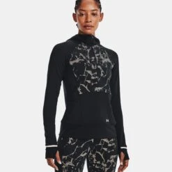 Under Armour UA OutRun The Cold Hooded 1/2 Zip