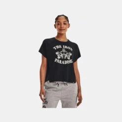 Under Armour UA Project Rock Vintage Iron SS