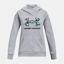 Under Armour UA Rival Fleece Core Logo Hoodie - For Kids