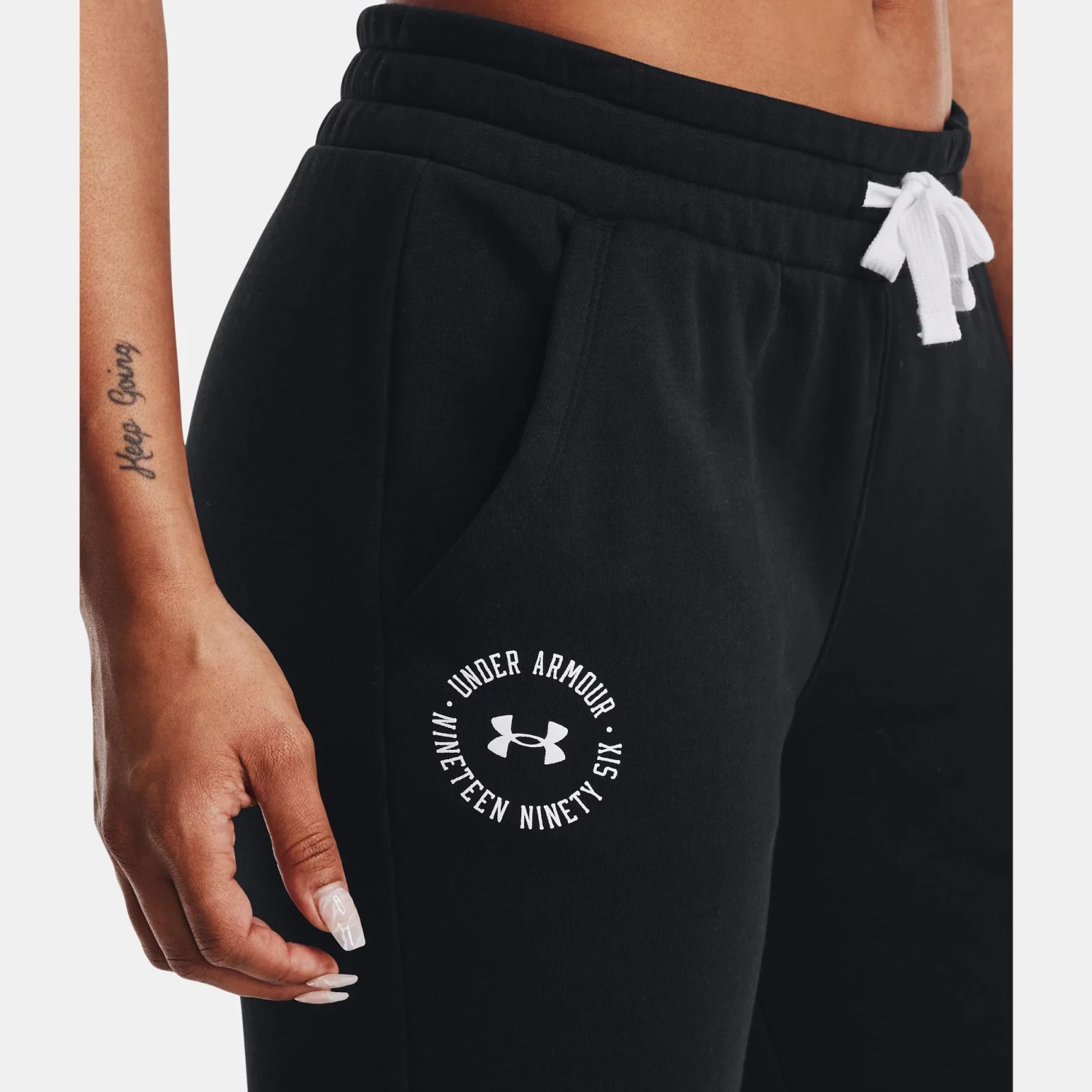 Under Armour UA Rival Fleece Crest Joggers 4 Under Armour UA Rival Fleece Crest Joggers - Image 4