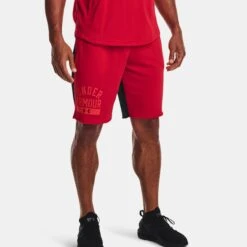 Under Armour UA Rival Terry Colorblock Shorts