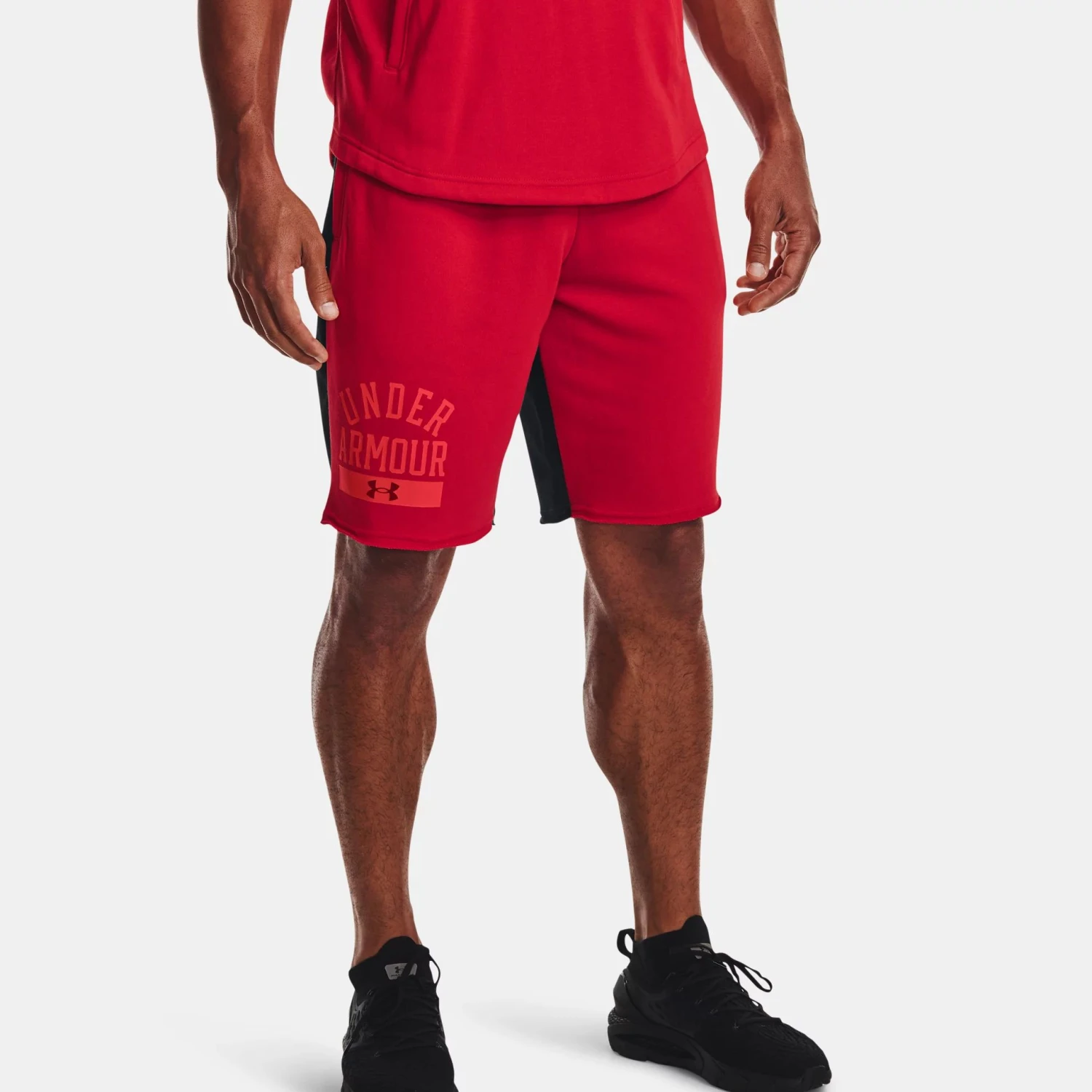 Under Armour UA Rival Terry Colorblock Shorts 1 Under Armour UA Rival Terry Colorblock Shorts
