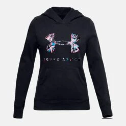 Under Armour UA Rival Print Fill Logo Hoodie 3622 - For Kids -Sports Fashion ua rival print fill logo hoodie 20200225161210