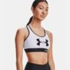 Under Armour Armour Mid Keyhole Graphic Sports Bra 4333