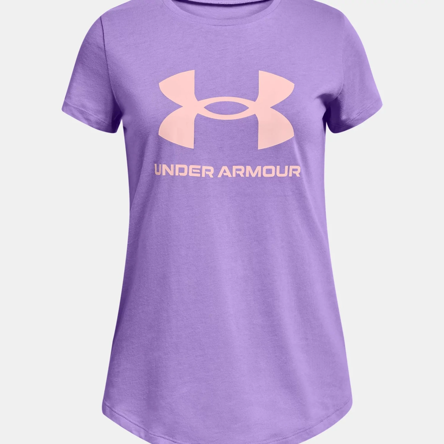 Under Armour Girls UA Sportstyle Graphic T-Shirt 1182 - For Kids 1 Under Armour Girls UA Sportstyle Graphic T-Shirt 1182 - For Kids