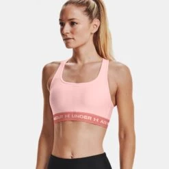 Under Armour Mid Crossback Sports Bra