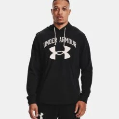 Under Armour Rival Terry Big Logo Hoodie 1559