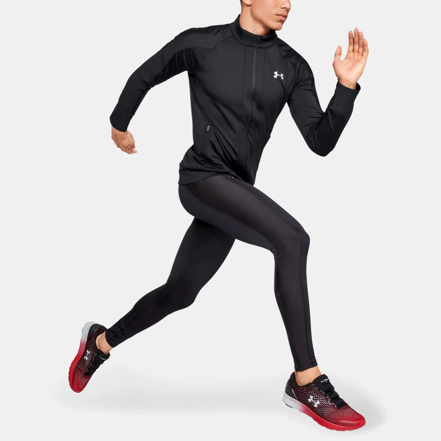 Under Armour UA ColdGear Run Knit Jacket 2 Under Armour UA ColdGear Run Knit Jacket - Image 2