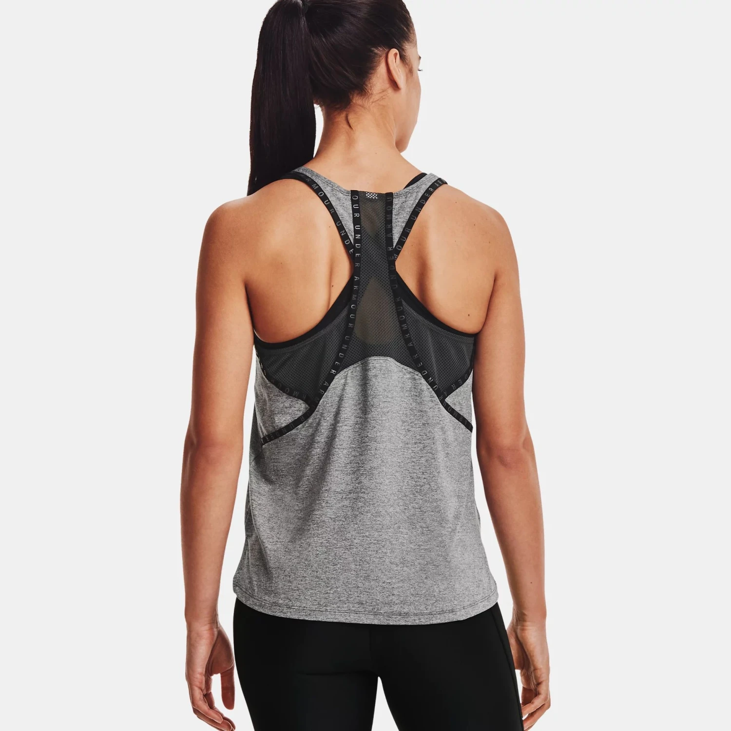Under Armour UA Knockout Mesh Back Tank 0831 2 Under Armour UA Knockout Mesh Back Tank 0831 - Image 2